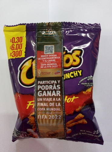 Cheetos Crunchy Flamin Hot