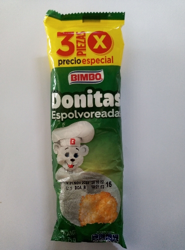 Donitas espolvoreadas Bimbo