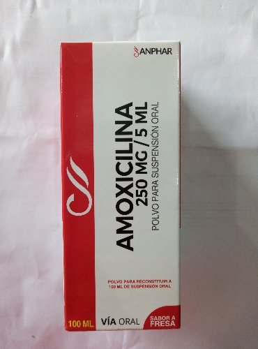 Amoxicilina 250mg 5 ml