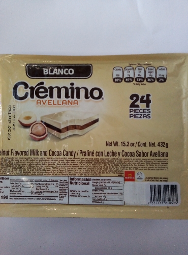 Cremino blanco