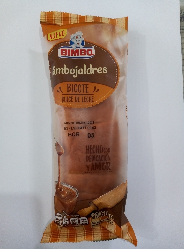 Bigote dulce de leche