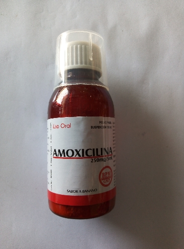 Amoxicilina polvo para suspensión