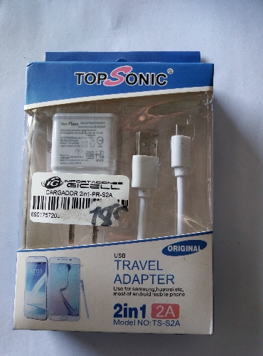 Cargador top sonic