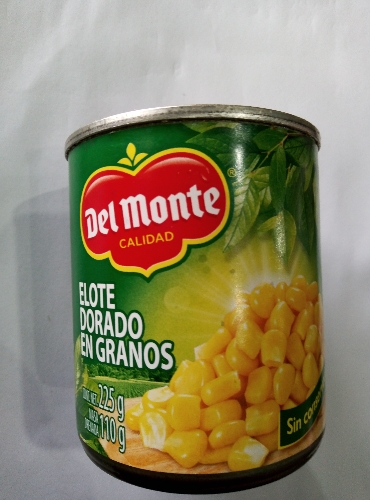 Elote en granos Del Monte
