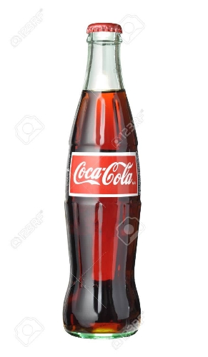 Coca personal vidrio