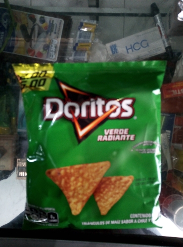 Dorito verde pequeño