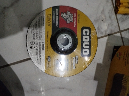 Disco de corte de metal
