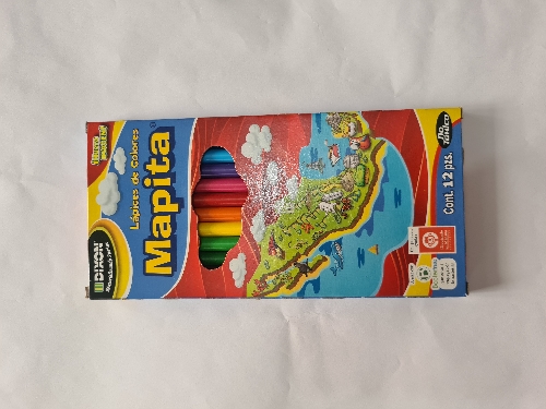 Lapices de colores Mapita 12 pzas largos