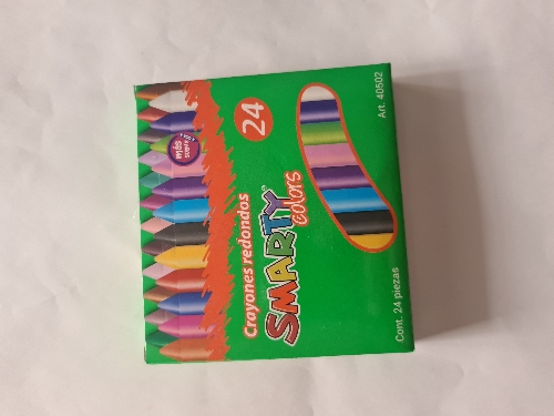 Crayones redondos Smarty 24 pzas