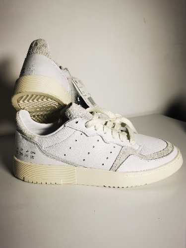 Adidas Casual Piel Supercourt Blanco/Gris No 24