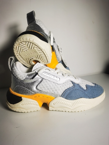 Adidas Supercourt Rx Gris / Amarillo No 25.5