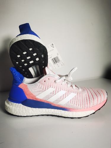 Adidas Running Solar Glide Blanco / Rosa No 23