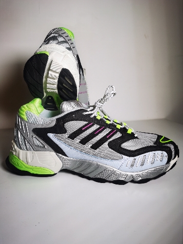 Adidas Torsion Adiprene Gris / Verde No 27.5