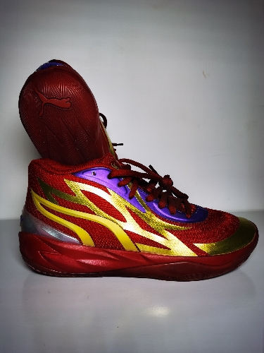 Adidas Basketball Melo Nitro Vino / Dorado No 27