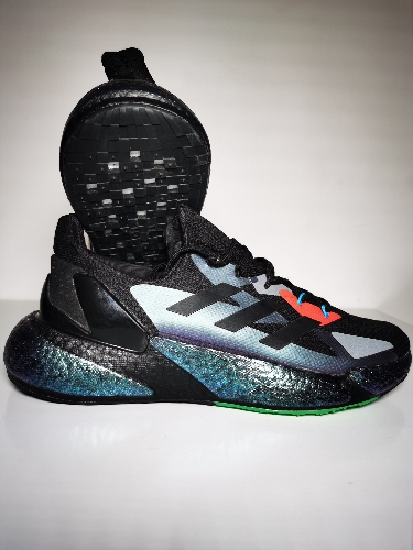 Adidas Boost Negro / Azul Electrico No 27