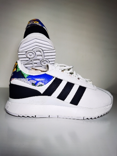 Adidas Casual 3 Treifen Blanco / Azul Marino No 22