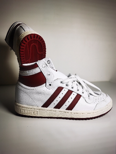 Adidas Basketball Top Ten Blanco / Rojo No 23.5