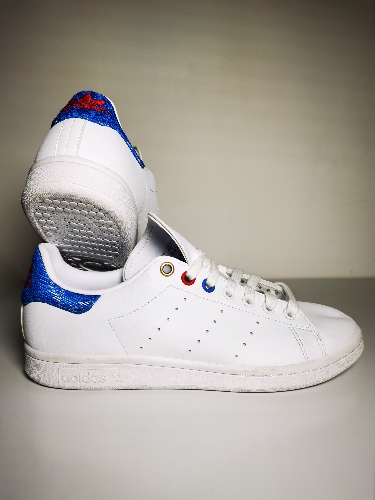 Adidas Casual Stan Smith Blanco / Azul No 24