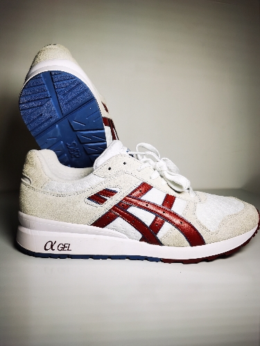 Asics Gel Alpha Blanco / Beige / Rojo No 27