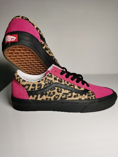 1125 Vans Leopard / Rosa No 23.5