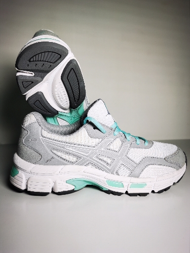 Asics Gel Jog Gris / Turquesa No 24.5