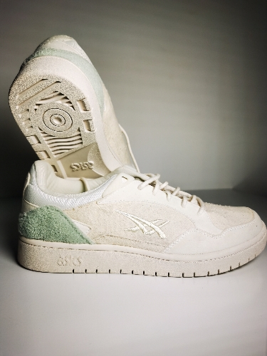 Asics Confort Court Beige / Verde No 24.5