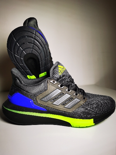 Adidas Bounce Eq21 Run Gris / Azul / Verde No 26.5