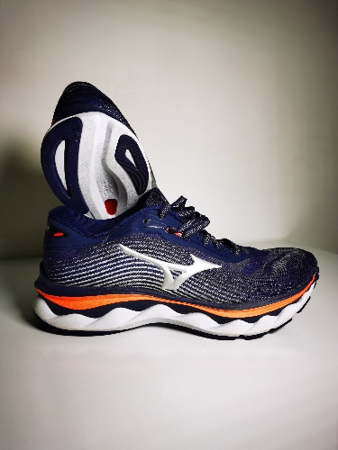1242 Mizuno Wave Sky 05 Azul / Gris No 24.5