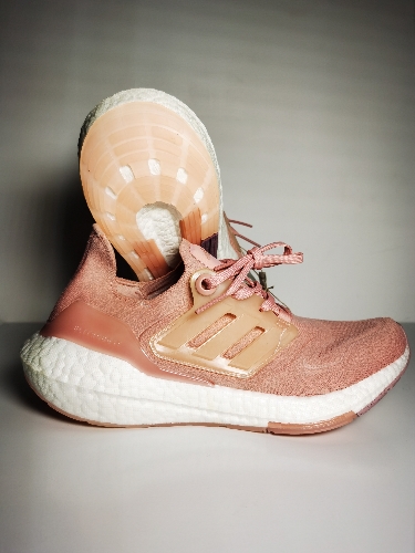 1255 Adidas Ultraboost 22w Rosa / Blanco No 24