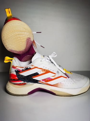 Adidas Avacourt Blanco / Naranja No 25.5