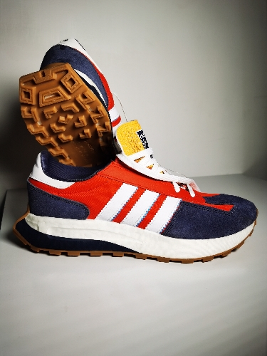 Adidas 3 Streifen Boost Rojo / Azul / Blanco No 28