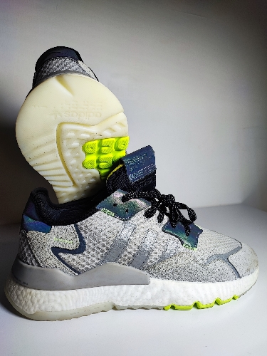 1395 Adidas Future Boost Gris / Verde No 30