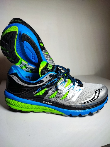 1427 Saucony Isofit Plata / Azul / Negro / Verde No 29.5
