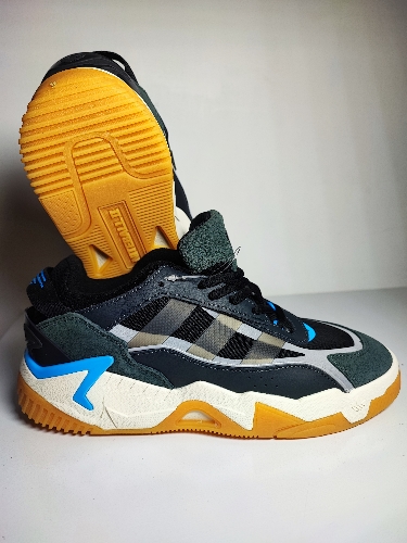 Adidas 3 Stripes Niteball II Negro / Azul / Gris No 24.5