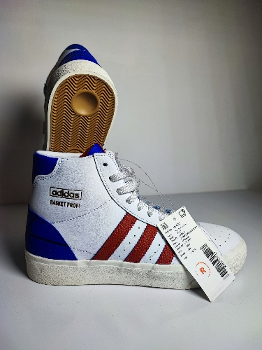 Adidas Basket Profi Blanco / Azul / Rojo No 2