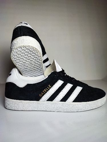 Adidas Gazelle Negro / Blanco No 27.5