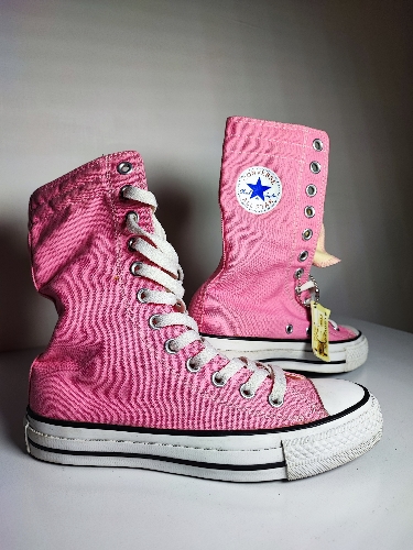 1487 Converse Bota Alta Rosa No 23