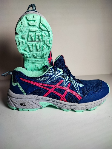 1534 Asics Gel Venture-8 Azul / Verde No 23.5