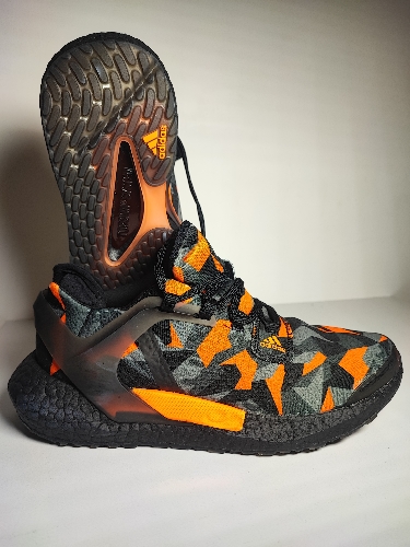 1594 Adidas Alpha Torsion Boost Naranja / Negro No 26
