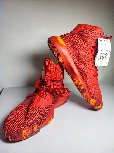 1647 Adidas Pro Bounce Basketball Rojo / Naranja No 24