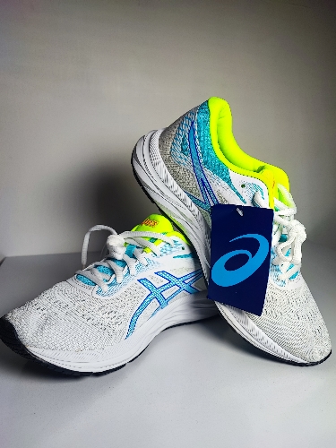 Asics Gel Excite 6 Running Blanco / Verde / Azul No 25