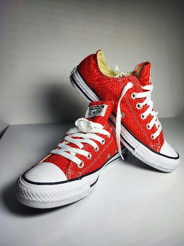 1655 Converse Clasico Choclo Rojo No 24.5