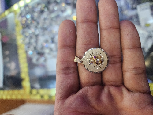 Medalla virgen Redonda 3 gramos