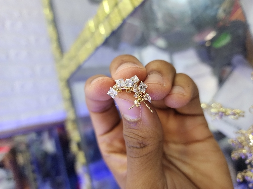 Aretes pequeño 14k