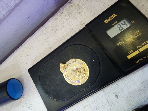 Medalla Virgeb 8.5 Gramos