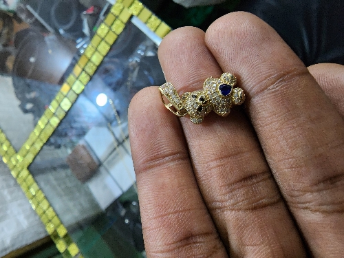 Medalla peluche azul 2.6 gramos
