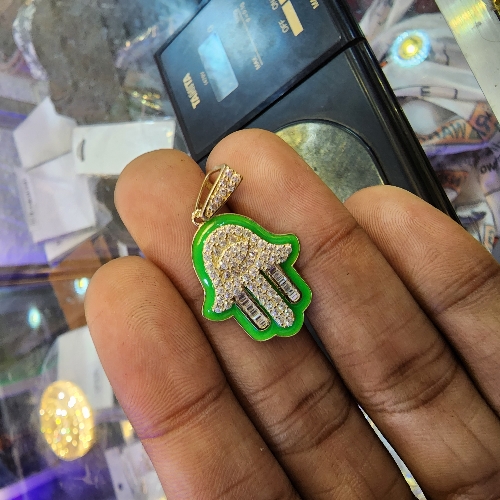Medalla Mano de Fátima 4 Gramos