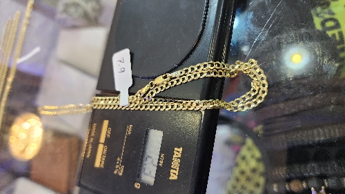 CADENA CUBANA 22 PULGADAS 7.9 GRAMOS