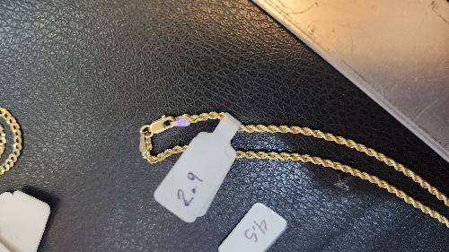 CADENA SOGA 18 PULGADAS 2.9 GRAMOS