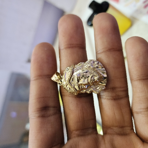 Medalla Cara De Cristo 4.1 Gramos
